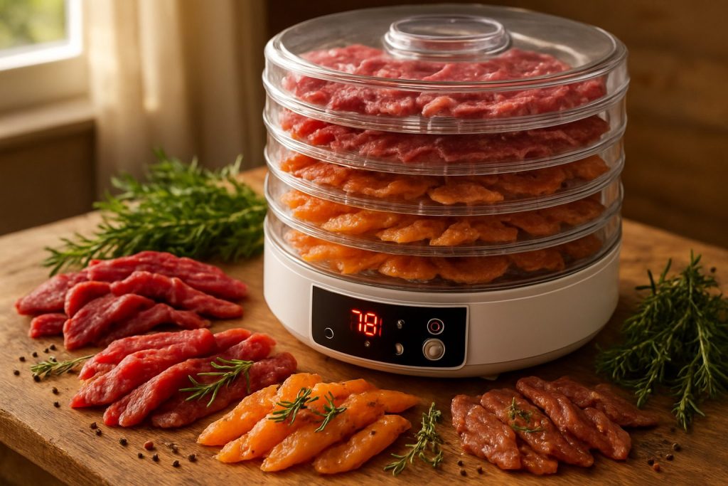 découvrez notre guide complet sur le temps de séchage au déshydrateur pour la viande. astuces, tableaux pratiques et conseils pour réussir parfaitement toutes vos viandes séchées maison.