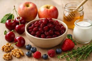 découvrez tout sur la cerise séchée : ses bienfaits nutritionnels, conseils pour la consommer et idées de recettes savoureuses pour l'intégrer facilement à votre alimentation.