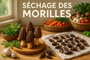 apprenez à faire sécher des morilles facilement avec notre guide complet. découvrez des conseils pratiques pour conserver et utiliser ces champignons délicieux toute l'année.