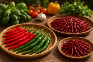 apprenez à sécher vos piments à la maison facilement avec notre guide complet. techniques simples, conseils pratiques et astuces pour réussir un séchage parfait.