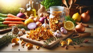 découvrez notre guide complet sur la chanterelle déshydratée : astuces pour la cuisiner avec saveur et conseils pratiques pour la conserver facilement.